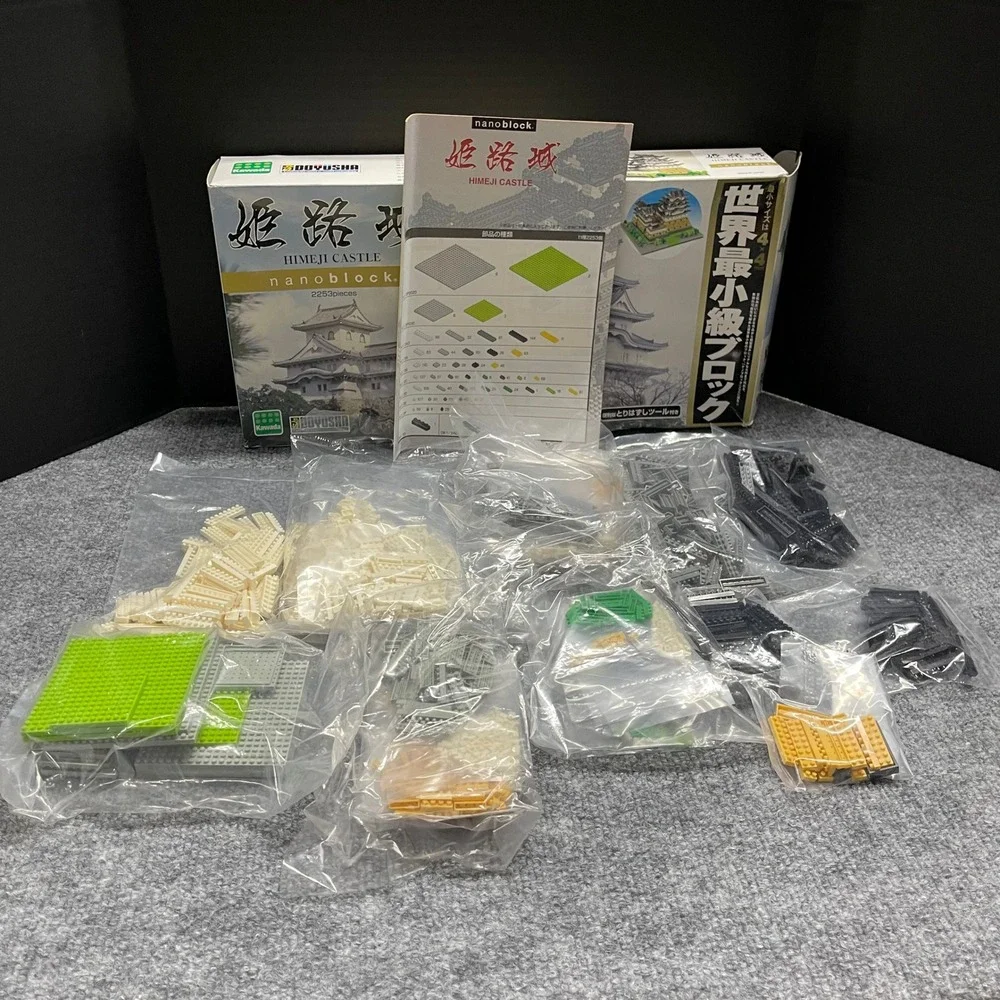 Nanoblock Himeji Castle 2253 Pieces 1/340 Scale Model Kit NB-006 Doyusha Kawada